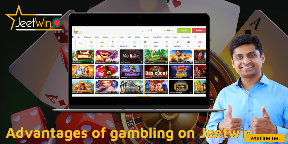 Advantages of gambling on Jeetwin Bangladesh