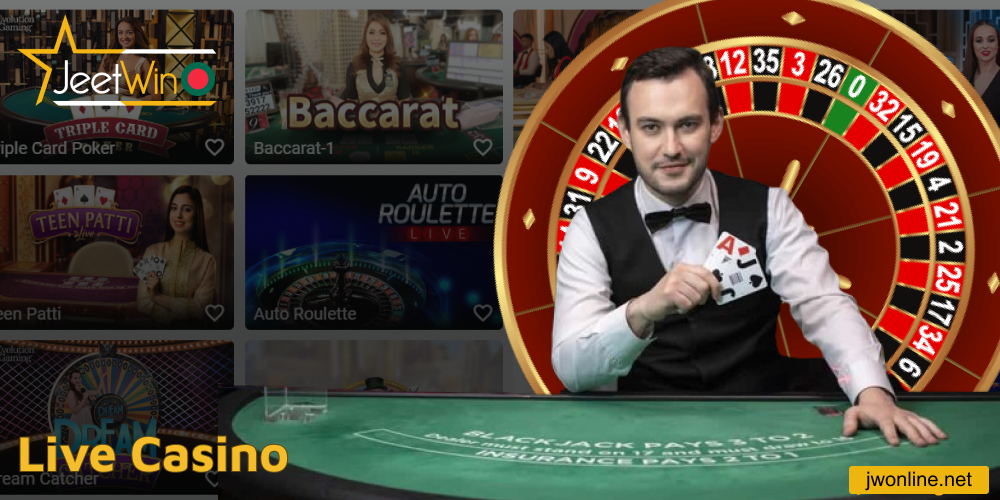 Jeetwin live casino for players in Bangladesh