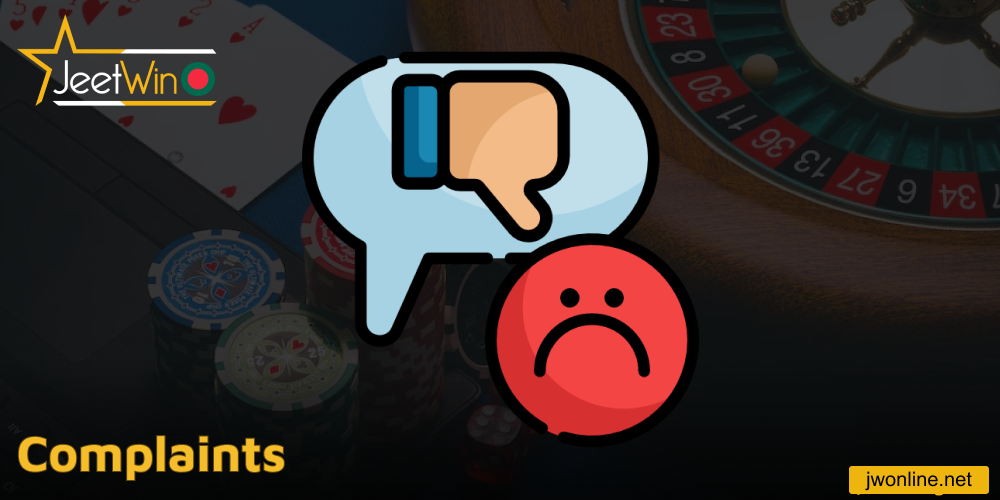 Complaints policy on Jeetwin Bangladesh