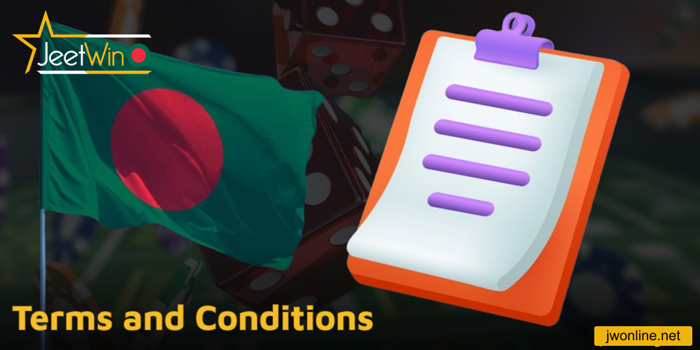 Jeetwin Bangladesh Terms and Conditions