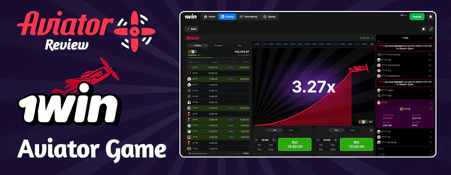 You can play the 1Win Aviator Game online in India