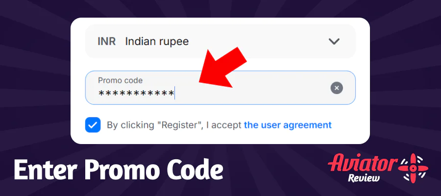 Enter your promo code now to receive your 1Win bonus