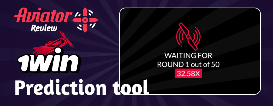 Prediction tool for the 1Win Aviator Game