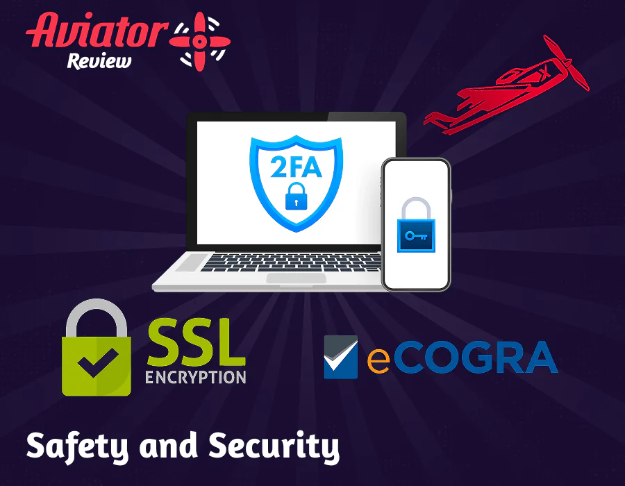 Safety and security of the Aviator app
