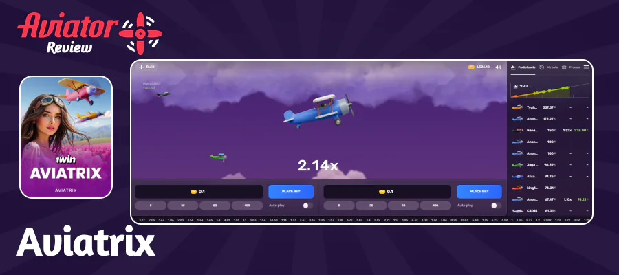'Aviatrix' is a good alternative to the 'Aviator' game