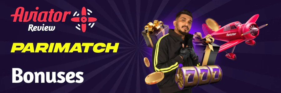 Bonuses and special offers for Parimatch Aviator
