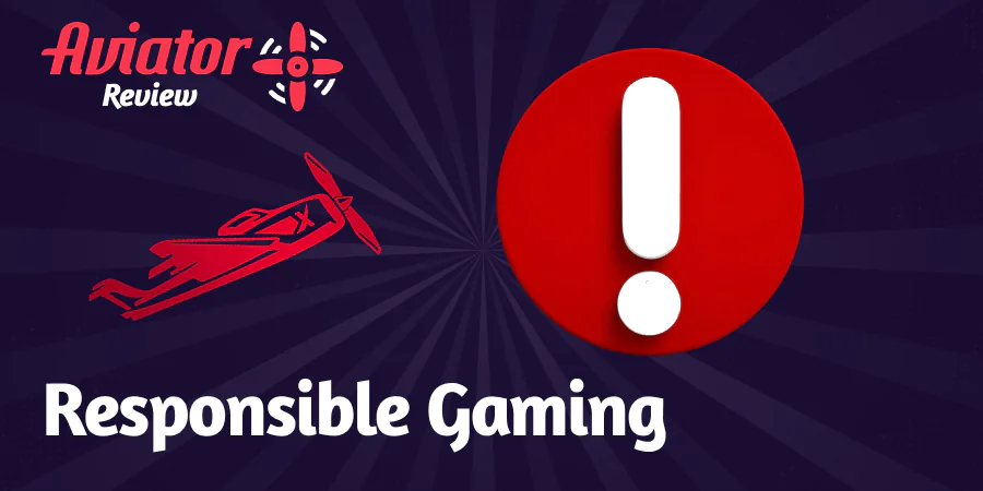Aviator Review website policy on responsible gaming