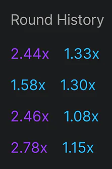 Aviator Last Multiplier